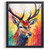 Rainbow Stag Colourful Stag Artwork For The Bedroom Or Stag Lounge Wall Art (2)