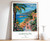 1_Lebanon Print, Lebanon Travel Poster, Middle East Travel Print, Islamic Decor,