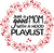 just a good mom with a hood playlist color Poster Canvas Movie Film Print A0 A1