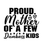 Proud Mother Of A Few Dumbass Kids-01 Poster Canvas Movie Film Print A0 A1 A2 A3