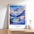2_Chamonix Poster, France Poster, Alps Poster, Vintage Travel Art, Ski Poster, H