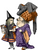 halloween_0022_duchess-and-alice Poster Canvas Movie Film Print A0 A1 A2 A3 A4 A