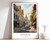 3_Bangkok Poster, Thailand Poster, Travel Poster, City Poster, Asian Decor, Sout