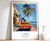 12_Cuba Poster, Cuba Travel Print, North America Travel Art, Tropical Decor, Flo