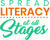 Spread Literacy at All Stages Poster Canvas Movie Film Print A0 A1 A2 A3 A4 A5 A
