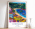 9_Fortaleza Print, Fortaleza Travel Poster, Brazil Travel Print, Tropical Decor,