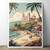 Exquisite Goa India Travel Poster - Vibrant Beaches and Cultural Heritage Art Pr