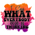 I Say What Everybody Else Is Thinking Sublimation-01 (2) Poster Text for you Can