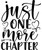 Just one more chapter-01 Poster Canvas Movie Film Print A0 A1 A2 A3 A4 A5 A6 Art