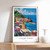 1_Cinque Terre Poster, Italy Poster, Cinque Terre Travel Art, Coastal Decor, Oce