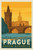 Prague Retro Classic Travel Poster (79) Poster Canvas Travel Holiday Trip Print