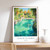 1_Cenote La Noria Poster, Mexico Poster, Vintage Travel Art, Yucatan Peninsula P