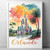 Magical Orlando Florida Travel Poster - Vintage Sunshine State Art Print Poster