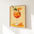 Retro minimalist Aperol Spritz cocktail art print - kitchen dining room art alco