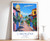 3_Cartagena Print, Cartagena Travel Poster, Colombian Travel Print, Tropical Dec