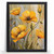 Yellow Flowers Wall Art Grey Yellow Artwork For The Bedroom Floral Lounge Art (3