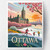 Captivating Ottawa Canada Travel Poster - Vintage Parliament Hill Art Print Post Captivating Ottawa Canada Travel Poster - Vintage Parliament Hill Art Print Post