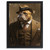 XL Bully Gangster Wall Art Bulldog In A Suit Print Retro Dog Picture Art Print P
