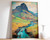 2_Peak District National Park Print, Derbyshire Travel Poster, Peak District Art
