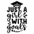 Just a Girl with Goals-01 (5) Poster Canvas Movie Film Print A0 A1 A2 A3 A4 A5 A