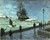 Monet- The Jetty at Le Havre Poster Canvas Movie Film Print A0 A1 A2 A3 A4 A5 A6