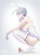 Smoking White Bunny Girl Anime E Girl Poster Canvas Movie Film Print A0 A1 A2 A3