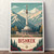 Bishkek Kyrgyzstan Cultural Heritage Travel Poster - Vibrant Cityscape Art Print