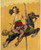 Gil Elvgren - Pinup Girl - Lets Go Around Together 1948 Poster Canvas Movie Film