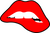 LIPS (2) Poster Canvas Movie Film Print A0 A1 A2 A3 A4 A5 A6 Art Wall Decoration