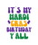 its my mardi gras birthday yall-01 (3) Poster Canvas Movie Film Print A0 A1 A2 A