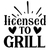 licensed to grill-01 (3) Poster Canvas Movie Film Print A0 A1 A2 A3 A4 A5 A6 Art