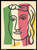 fernand-leger--visage_11020933344_o(1) Poster Canvas Movie Film Print A0 A1 A2 A