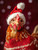 Christmas Chicken-3by4 Poster Canvas Funny Annimals Pritnt A0 A1 A2 A3 A4 A5 A6
