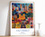 7_Sao Paulo Print, Sao Paulo Travel Poster, Brazil Travel Print, Tropical Decor,