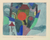 Paul Klee - Con el sol poniente 1919 Poster Canvas Movie Film Print A0 A1 A2 A3