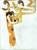 Gustav Klimt - Detail of Beethoven Frieze Poetry 1901 Poster Canvas Movie Film P