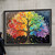Colourful Tree of Life Flower Wall Art Prints for Living Room Pictures Abstract