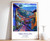17_Medellin Print, Medellin Travel Poster, Colombian Travel Print, Tropical Deco