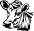 COWS PNG-14 Custom Made Poster Canvas Print A0 A1 A2 A3 A4 A5 A6 Art Wall Decora