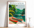 17_Bangladesh Print, Bangladesh Travel Poster, Middle East Travel Print, Islamic