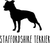 staffordshire bull terrier (2) Poster Personalized Canvas Movie Film Print A0 A1