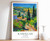 7_Ramallah Print, Ramallah Travel Poster, Islamic Decor, Islamic Art, Islamic Po
