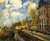Alfred-Sisley-the-factory-at-sevres-1879 Poster Canvas Movie Film Print A0 A1 A2