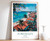 7_Fortaleza Print, Fortaleza Travel Poster, Brazil Travel Print, Tropical Decor,