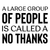 a Large Group of People is Called a No Thanks-01 (2) Poster Canvas Movie Film Pr