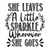 She Leaves A Little Sparkle Wherever She Goes-01 (3) Poster Canvas Movie Film Pr