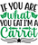 If you are what you eat I'm a carrot-01 Poster Canvas Movie Film Print A0 A1 A2