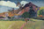 Tahitian Landscape with a Mountain, Gauguin, 1893 Poster Canvas Movie Film Print