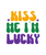 kiss me im lucky-01 (3) Poster Canvas Movie Film Print A0 A1 A2 A3 A4 A5 A6 Art