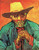 Portrait of Eugene Boch 1888 Van Gogh